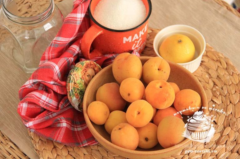 Варенье из абрикосов с лимоном - простой пошаговый рецепт с фото