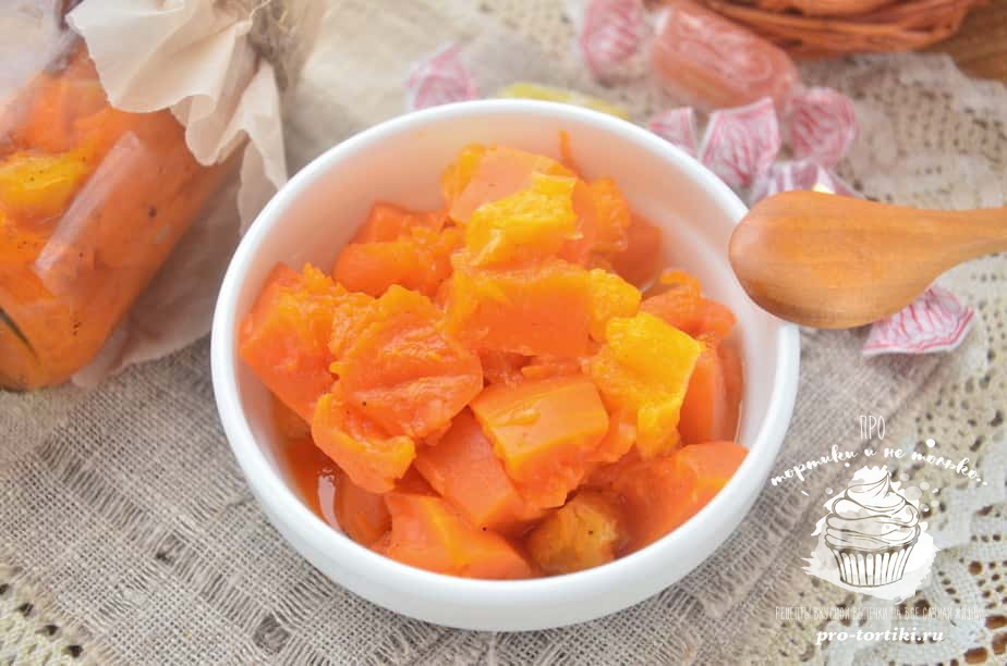 Варенье из тыквы апельсинов и лимонов на зиму рецепт фото пошагово и видео