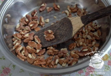 как пожарить грецкие орехи